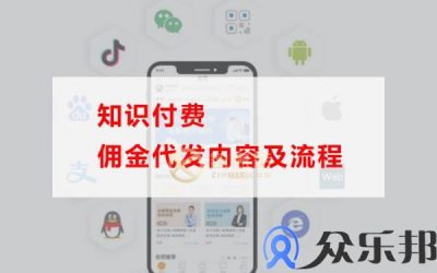 知识付费佣金代发内容及流程(知识付费赚钱违法)缩略图